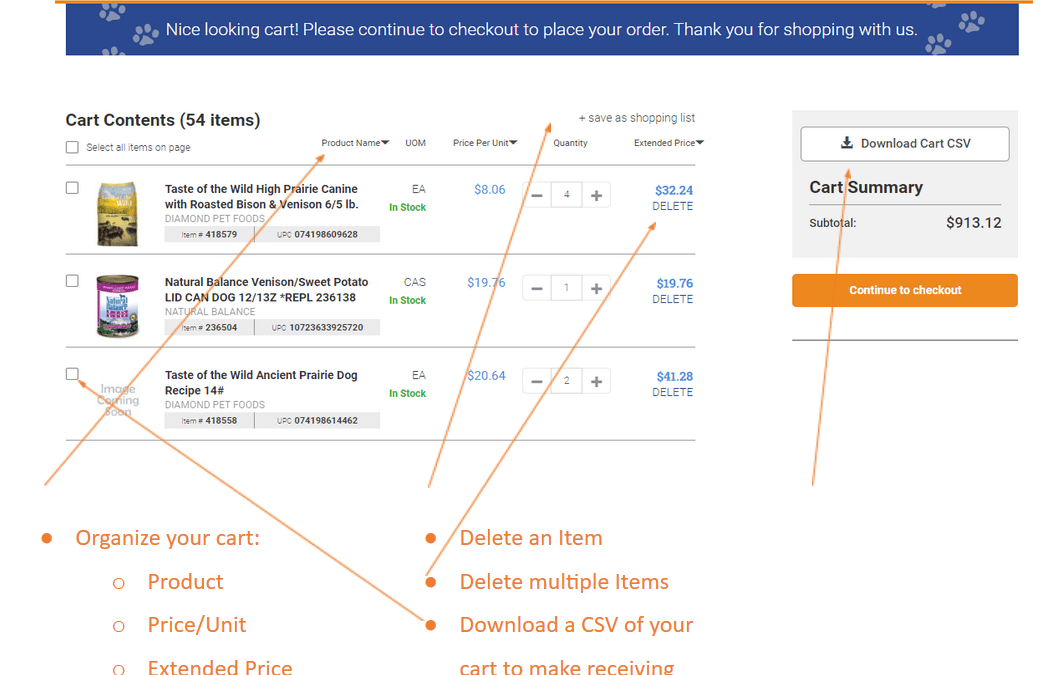 update-cart