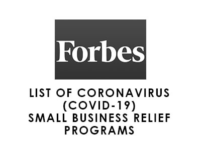 List Of Coronavirus (COVID-19) Small Business Relief Programs