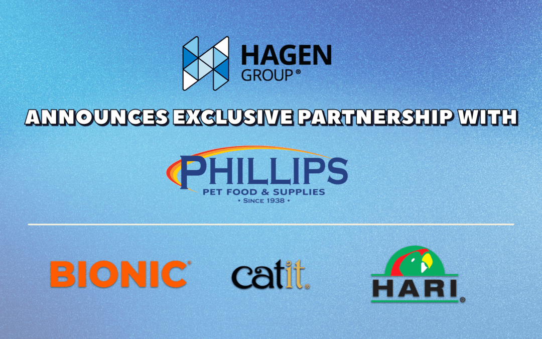 Hagen Group Announces Exclusive Partnership with Phillips Pet Food & Supplies