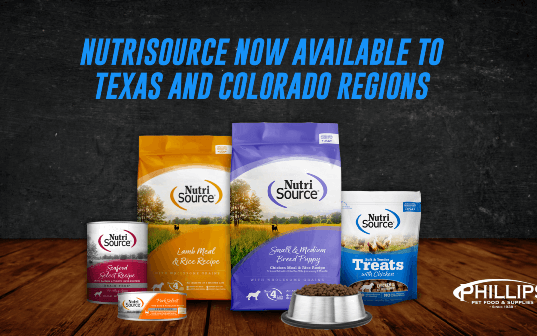 Phillips Pet Food & Supplies Expands Distribution of NutriSource